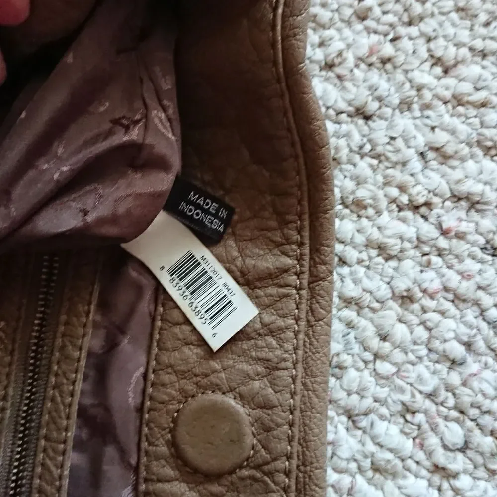 MARC by Marc Jacobs Preppy Leather Hobo Bag - light brown